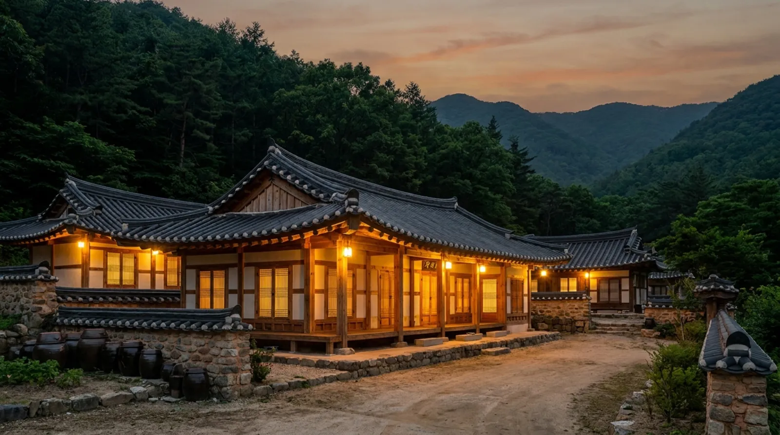 해질녘의 별채 스테이